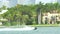 Jetski race in Miami stock video