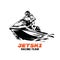 Jetski Racing vector illustration design