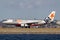 Jetstar Airways Airbus A320 twin engine passenger aircraft landing at Sydney Airport