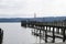 Jetty on ammersee