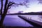 Jetty on Coniston Water in the Lake District