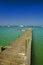 Jetty at langebaan lagoon