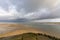 Jetty of Larros Harbor in Arcachon Bay