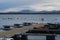 Jetty on Loch Indall, Bowmore, Scotland