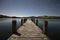 Jetty at night