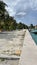 Jetty of Omadhoo, Omadhoo Island, Maldives