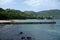 A jetty at princess margaret beach, bequia