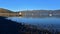 Jetty and scenic bays of Akaroa