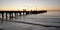 Jetty Silhouette at Coogee Beach Sunset, Western Australia