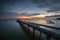 The Jetty Sunset of Tanjung Riau Village Wonderfull Indonesia