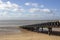 Jetty on Thorpe Bay Beach, Essex, England