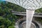 Jewel Changi Airport HSBC Rain Vortex and Skytrain