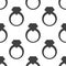 Jewelery ring, vector seamless pattern