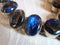 Jewelry beads with labradore semigem bright crystals luxury fashion