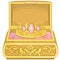 Jewelry box with tiara Fairy Tale Elements Princess Accessories