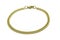Jewelry bracelet. Gold finish. Stainless steel