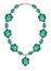 Jewelry Design Art Turquoise Stone Necklace.