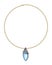 Jewelry Design Modern Art Gems Necklace.