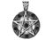 Jewelry, pendant. Magic pentagram. Stainless steel.