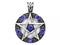 Jewelry, pendant. Magic pentagram. Stainless steel.