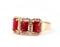 Jewelry ring with ruby