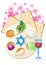 Jewish celebrate pesach passover with eggs