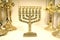 Jewish chandelier menorah