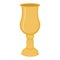 Jewish golden wine cup icon