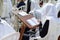 Jewish hasidic pray a the Western Wall, Wailing Wall the Place of Weeping is an ancient limestone wall in the Old City of Jerusale