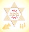 Jewish holiday of Passover, Matzah as Star of David