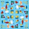 Jewish new year holiday seamless pattern for Rosh Hashanah