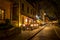 Jewish Quarter of the Kazimierz district in Krakow at night