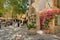 Jewish quarter street in Jerusalem, Israel.