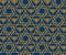 Jewish Star of David and Menorah seamless pattern