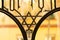 Jewish star symbol in architecture