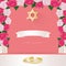Jewish wedding elements for invitation design.