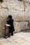 Jewish worshiper pray at the Wailing Wall an important jewish religious site in Jerusalem, Israel.