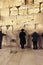 Jews praying at the Wailing Wall in Jerusalem, Israel, Middle East