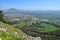 Jezreel Valley, biblical Mount Tabor and the Arab villages, Galilee, Israel