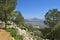 Jezreel Valley, biblical Mount Tabor and the Arab villages, Galilee, Israel