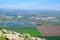 Jezreel Valley landscape, viewed from Mount Gilboa