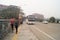 Jiangmen, China: urban road traffic