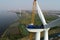 Jiangsu hongze lake: electricity from the wind hongze lake wind power to meet the first overhaul