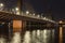 Jiangwan Bridge in Guangzhou at night