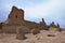 Jiaohe Ancient Ruins in Turpan in Xinjiang Uighur Autonomous Region of China.