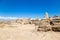 Jiaohe Ruins, Turpan, China. Ancient capital of the Jushi kingdom, it was a natural fortress on a steep plateau