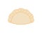 Jiaozi Chinese dumplings pixel art. 8 bit Traditional food in China. pixelated Vector illustration