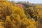 Jiesia valley and river in autumn