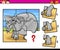 Jigsaw preschool cartoon game