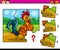 Jigsaw preschool cartoon task